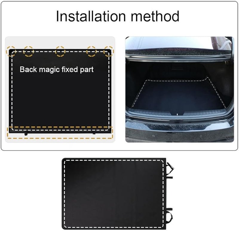 Heavy Duty SUV Cargo Mat Waterproof Non Slip Trunk Protector for Cars Trucks - Image 5