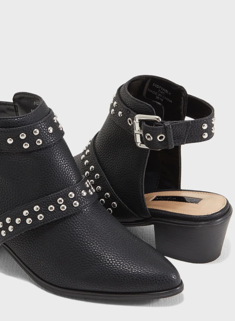 Miss Selfridge Delight Backless Boots
