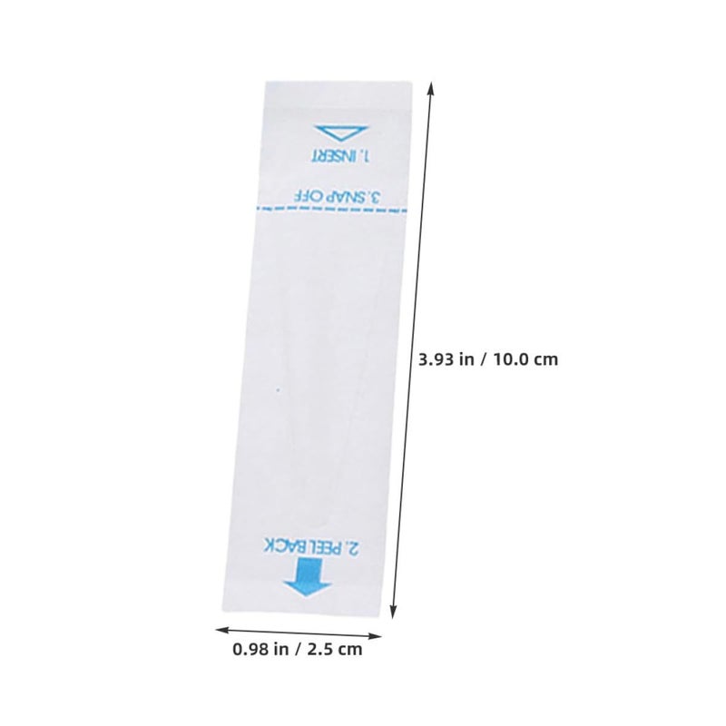 Universal Disposable Probe Covers 100pcs White Paper Sleeves for Home Use - Image 3