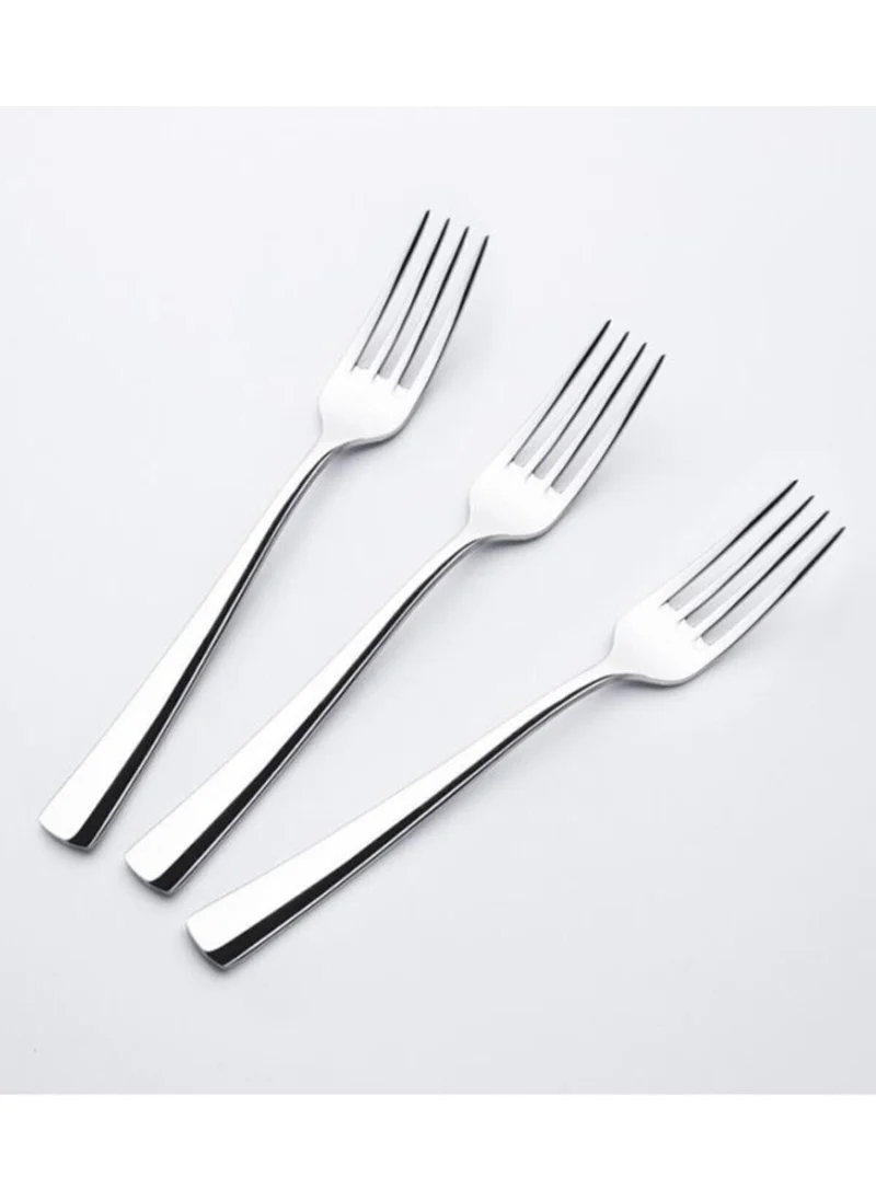 نهير Deniz Plain Dessert Fork 12 Pieces