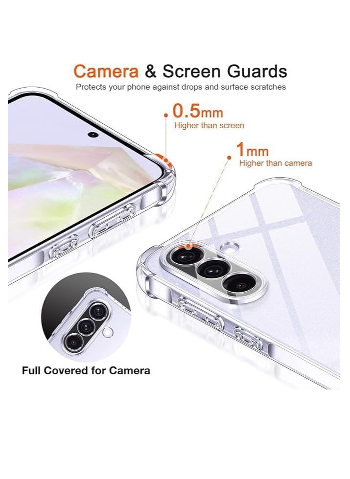 Generic - Shockproof Back Case Cover with Best Camera Protection Compatible with Samsung Galaxy A56 5G Shockproof Case Reinforced Edges Protection - Image 1
