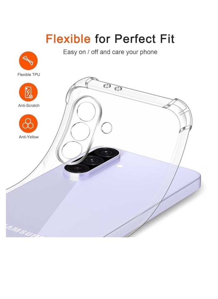 Generic - Shockproof Back Case Cover with Best Camera Protection Compatible with Samsung Galaxy A56 5G Shockproof Case Reinforced Edges Protection - Image 1