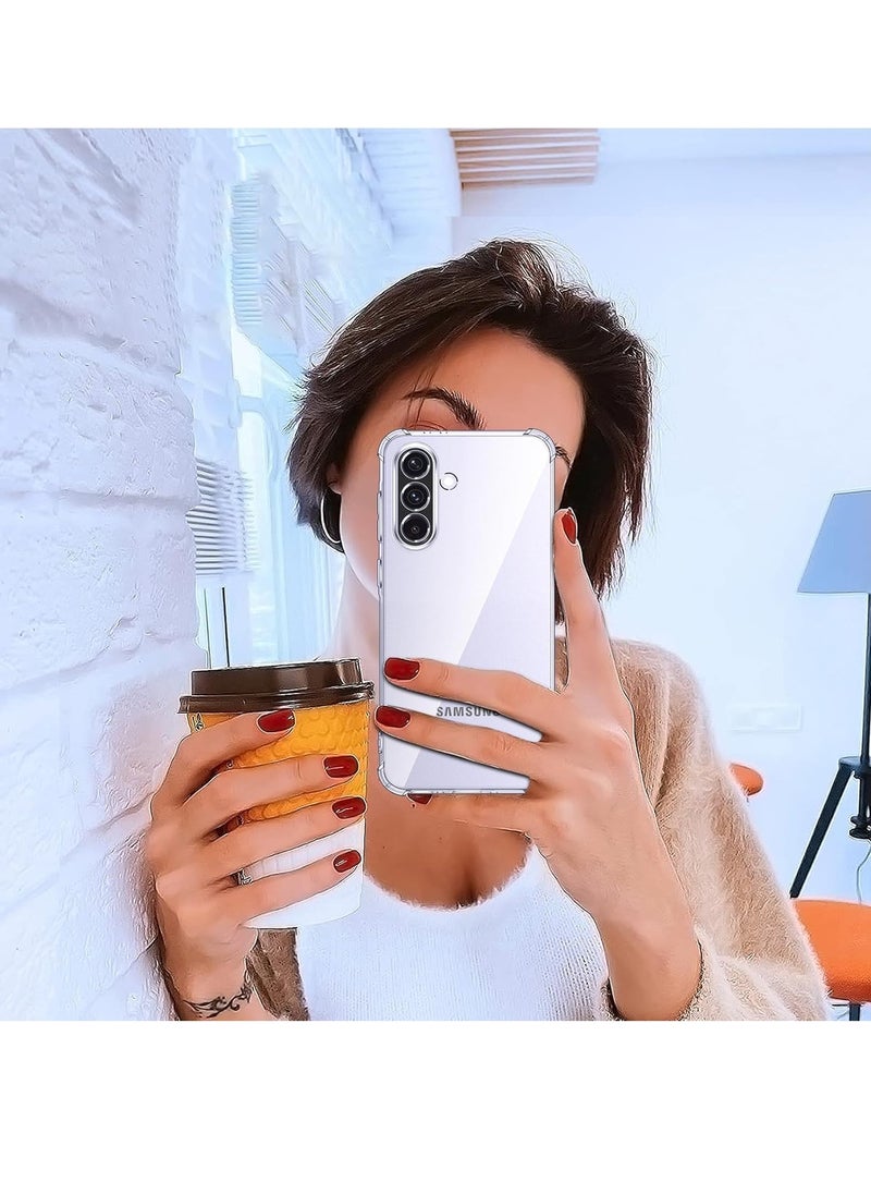 Generic - Shockproof Back Case Cover with Best Camera Protection Compatible with Samsung Galaxy A56 5G Shockproof Case Reinforced Edges Protection - Image 1