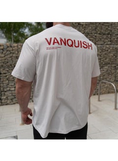 Generic Vq Sports Fitness Style Loose Short-Sleeved T-Shirt Mens Running Casual European and American Cotton Iron Exercise Clothing Dropshipping Red  - Image 4