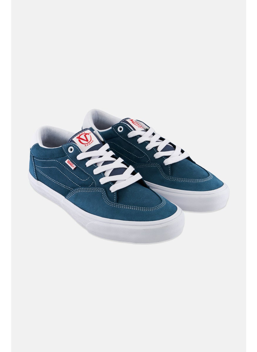 Men Rowan Lace Up Low Cut Casual Shoes, Teal Blue - pzsku/Z42633D9E01EA45573804Z/45/_/1737642539/a2d86125-bf85-4bb9-b305-e741cc369024