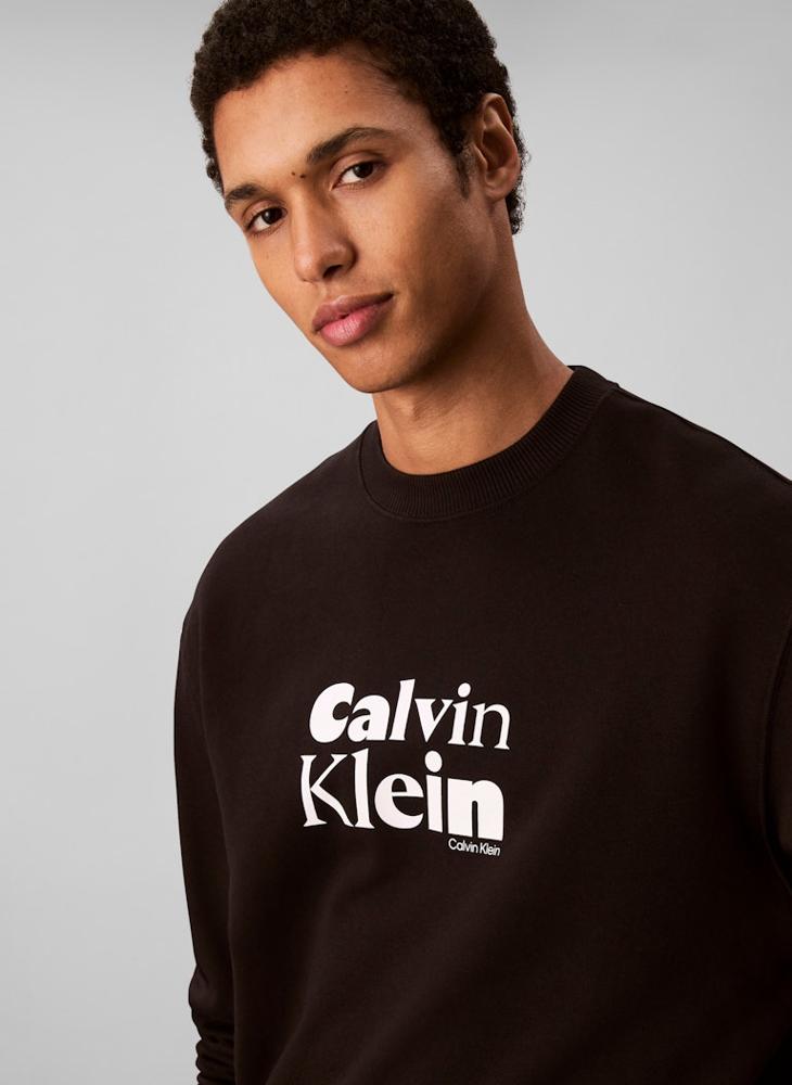 CALVIN KLEIN EU 350 Terry Calvi Sweatshirt - Image 4