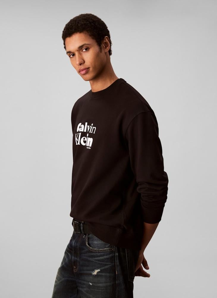 CALVIN KLEIN EU 350 Terry Calvi Sweatshirt - Image 3