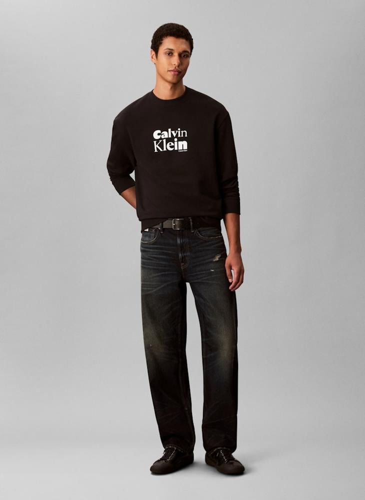 CALVIN KLEIN EU 350 Terry Calvi Sweatshirt - Image 5