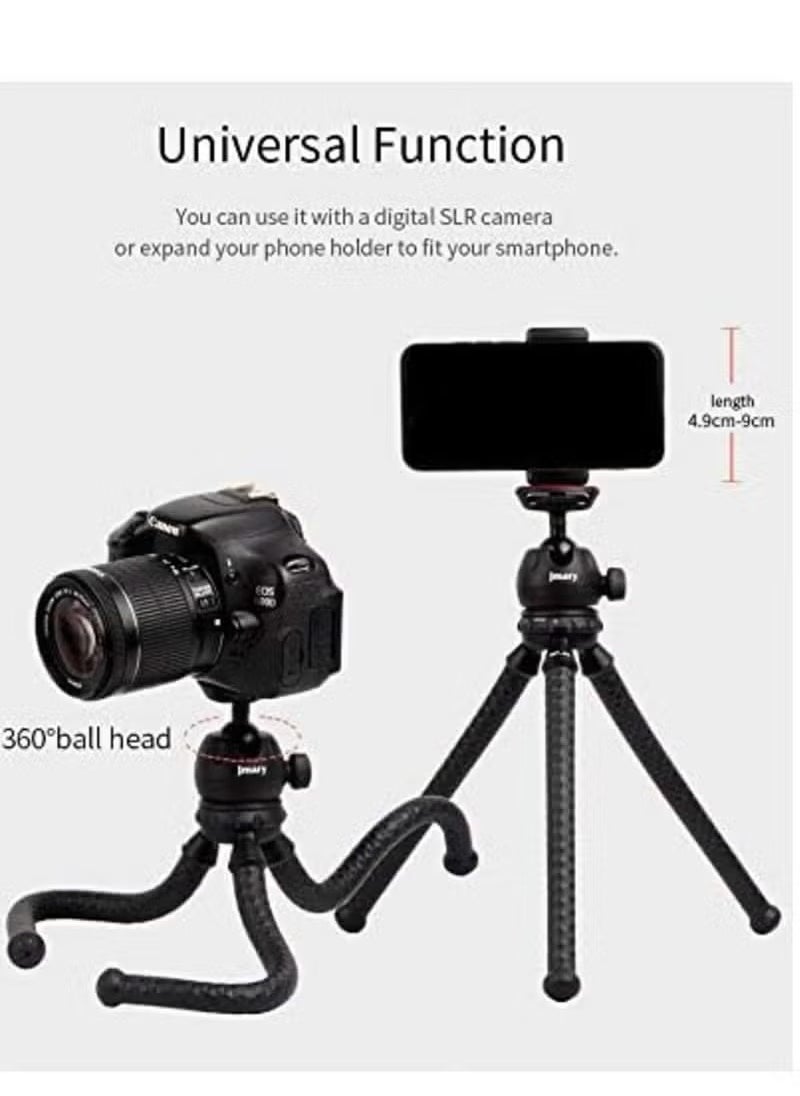 Jmary JMARY MT-25 - Table Top Mini Portable Flexible Tripod Stand for Mobile Phones and DSLR & Digital Cameras  - Image 3