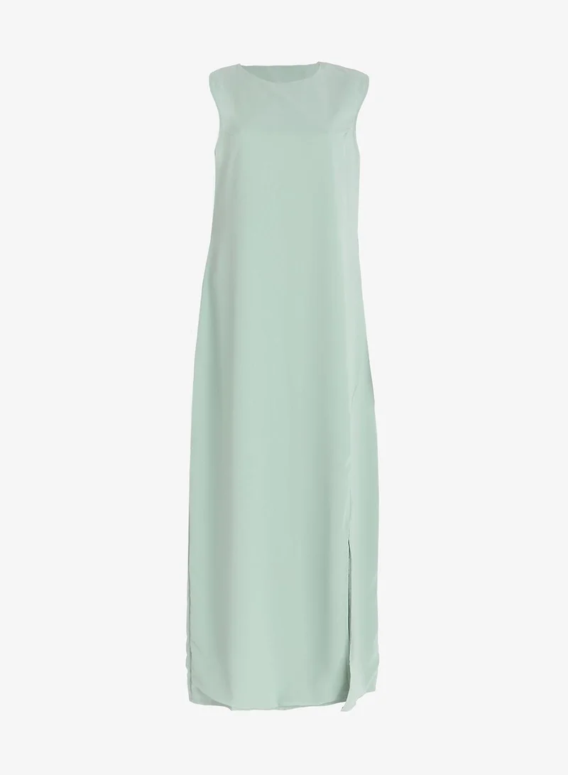 Khizana  Plus size Dress With Ruffled Cape Sleeves for Women | Best Price UAE