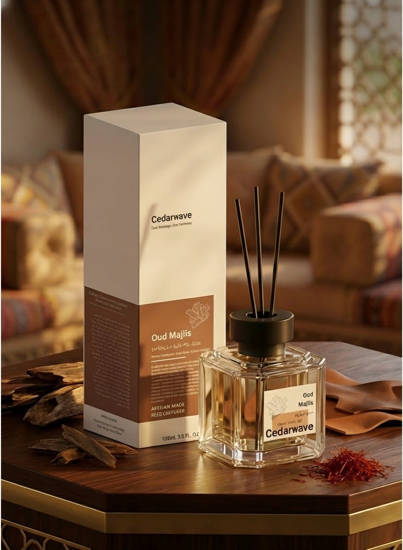 Cedarwave Reed Diffuser Oud Majlis Arabic Fragrance | Long-Lasting Oriental Home Scent | Premium Luxury Home Decor | Elegant Gift - Image 1