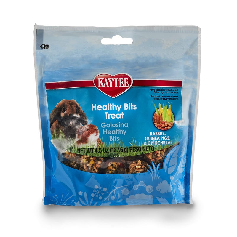 Kaytee Healthy Bits Treat Rabbit and Guinea Pig 4.5 oz - Image 2