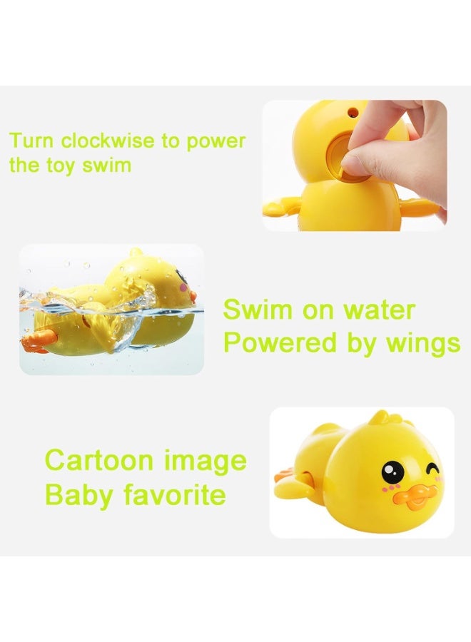Bath Toy,Cute Animal Clockwork Bathtub Swimming Pool Toy,Baby Bath Toys for Toddlers 1-3, Boys & Girls Water Bath Toy Set,6 Pack（Random models） - Image 5