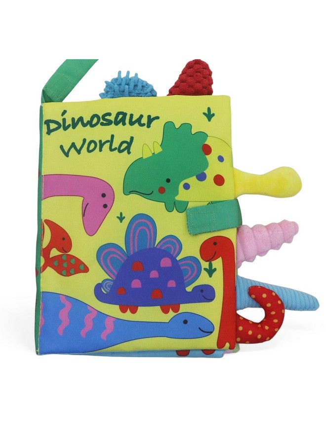 كراديل كروفت كتب ألعاب قماشية من Kradyl Kroft للأطفال والرضع | ألوان وملمس نابض بالحياة | كتب تعليمية وترفيهية للأطفال الصغار (عالم الديناصورات) - Image 2