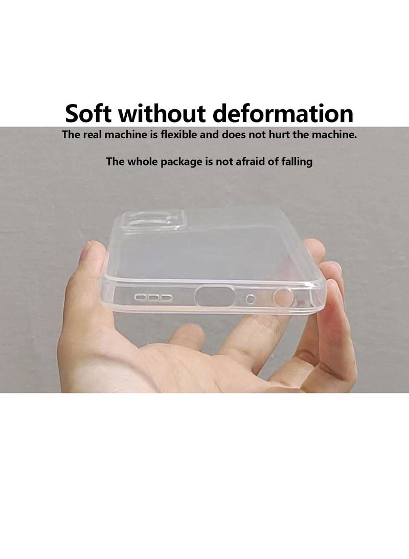 Infinix Hot 20 5g Case Cover with Soft TPU Bumper Air Cushion, Transparent Ultra Thin Shockproof Anti-Scratch Protective Crystal Clear Accessories Protection - Image 5