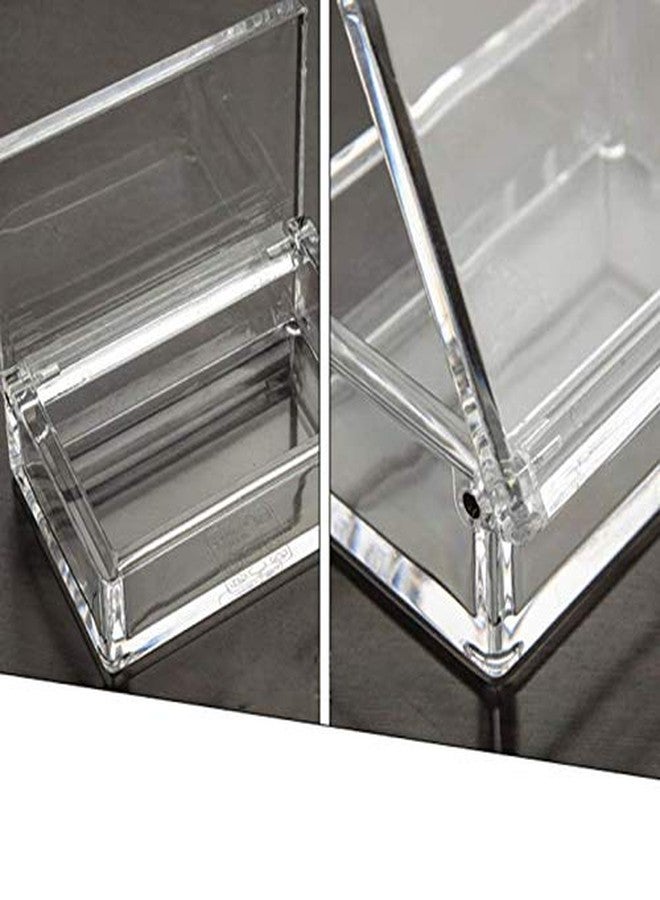 Sizikato Clear Acrylic Q-Tip Holder Bathroom Cotton Swab Dispenser. - Image 5