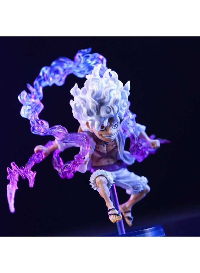 Premium Pvc Anime One Piece Figurine Model Toy Yz Nico Robin Handheld Figurine High Quality Collectible-Color:YZ Nica Luffy 10cm (bag Without Color Box)  - Image 4