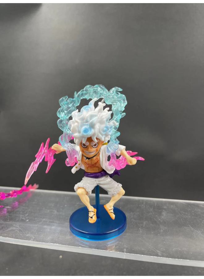 Premium Pvc Anime One Piece Figurine Model Toy Yz Nico Robin Handheld Figurine High Quality Collectible-Color:YZ Nica Luffy 10cm (bag Without Color Box)  - Image 2