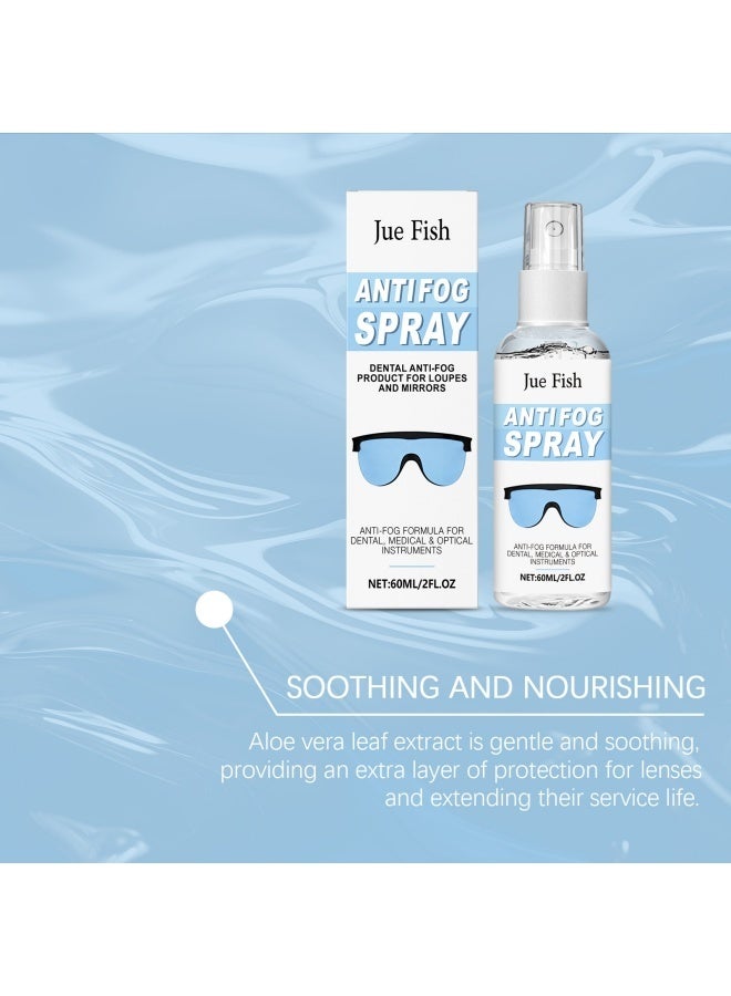 السمك اليهودي بخاخ مضاد للضباب - بخاخ مضاد للضباب احترافي للنظارات، وعدسات الأسنان المكبرة، وقناع الهوكي، وواقي الدراجات النارية، وقناع الغطس، ونظارات السباحة - آمن على الشعاب المرجانية ومنظف للنظارات - Image 5