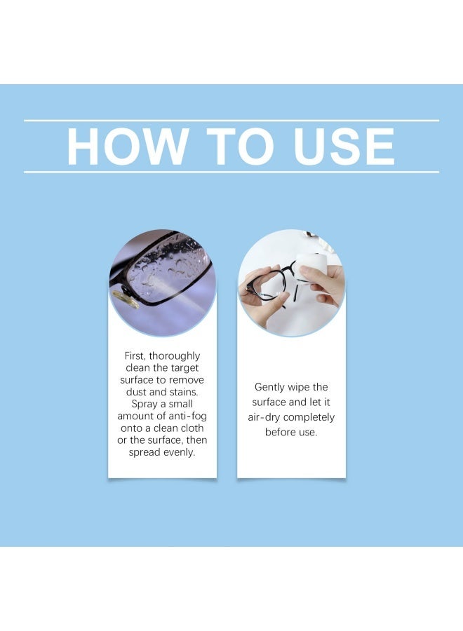 السمك اليهودي بخاخ مضاد للضباب - بخاخ مضاد للضباب احترافي للنظارات، وعدسات الأسنان المكبرة، وقناع الهوكي، وواقي الدراجات النارية، وقناع الغطس، ونظارات السباحة - آمن على الشعاب المرجانية ومنظف للنظارات - Image 4