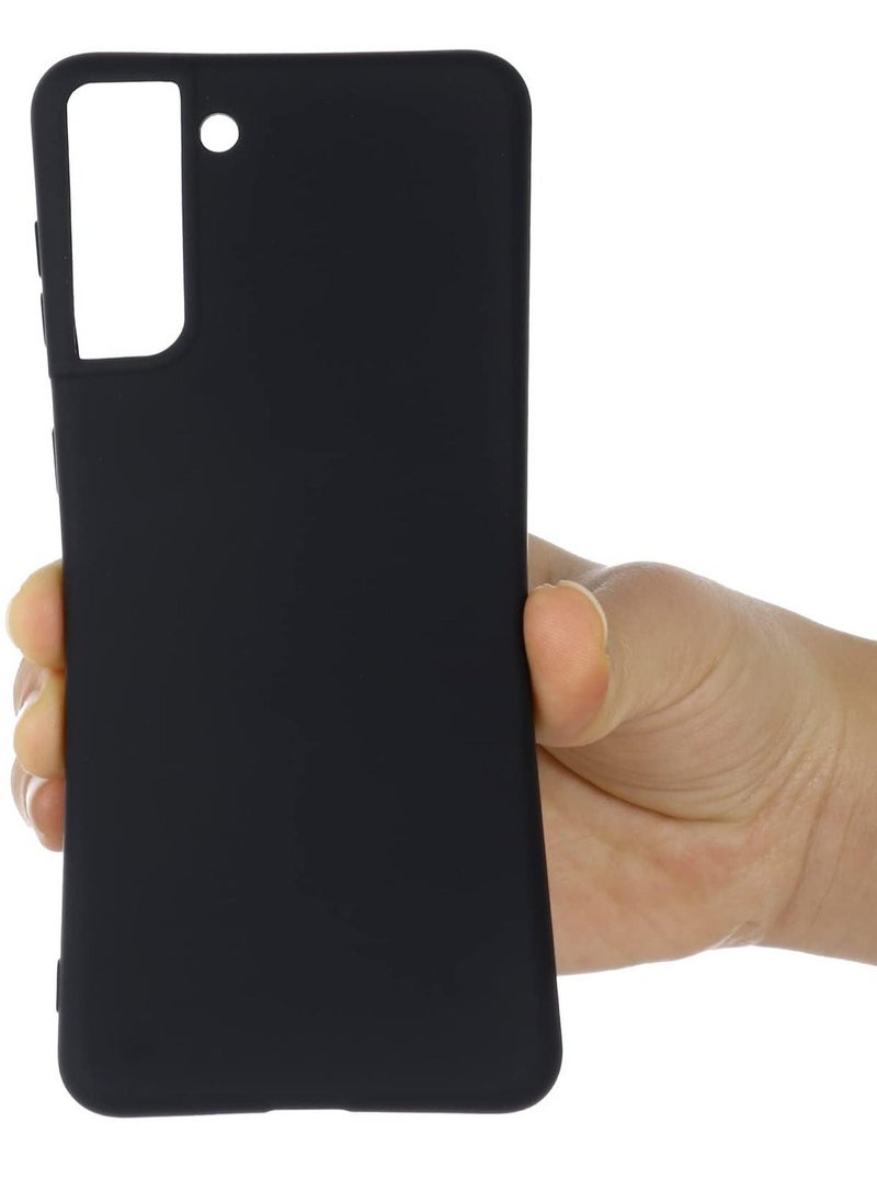 إيف حافظة سيليكون لهاتف سامسونج S21 بلس، حافظة حماية لكامل الجسم ذات ملمس حريري ناعم، غطاء مقاوم للصدمات مع بطانة من الألياف الدقيقة - Image 4