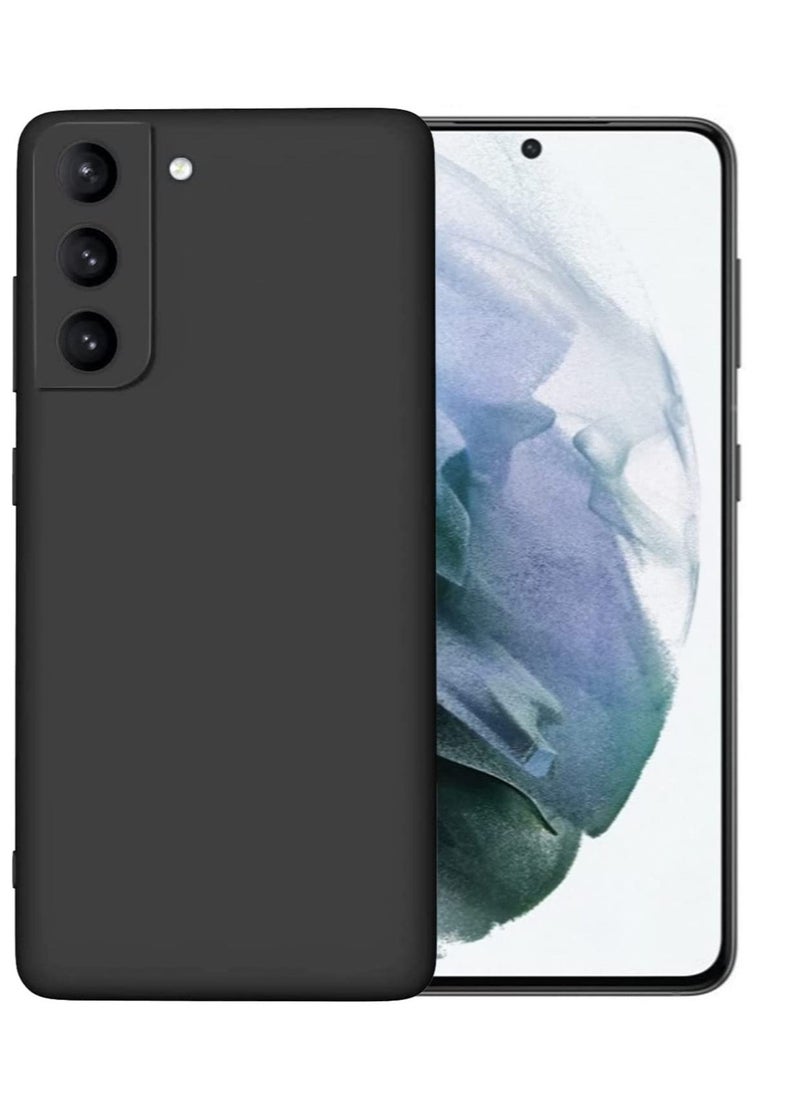 إيف حافظة سيليكون لهاتف سامسونج S21 بلس، حافظة حماية لكامل الجسم ذات ملمس حريري ناعم، غطاء مقاوم للصدمات مع بطانة من الألياف الدقيقة - Image 1