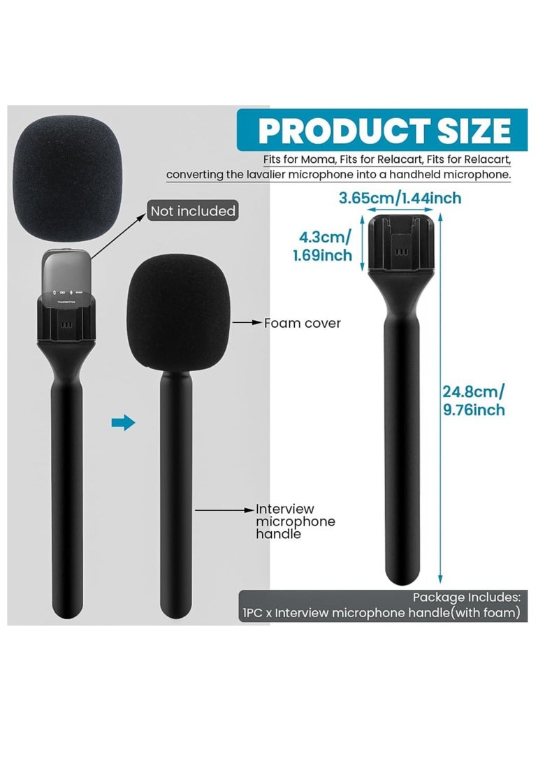 DJI Wireless Mic 2 Mic Holder Wireless Interview Microphone Adapter Handheld Mount Adapter
