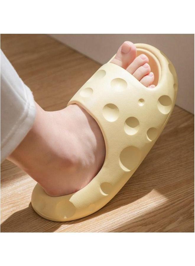 HOMESTAR Slippers for Women Quick Drying Slide Sandal with Thick Sole Non-Slip Soft Shower Open Toe Spa Bath Pool Gym House Sandals Indoor & Outdoor - Image 3