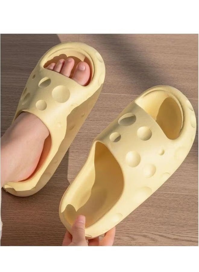 HOMESTAR Slippers for Women Quick Drying Slide Sandal with Thick Sole Non-Slip Soft Shower Open Toe Spa Bath Pool Gym House Sandals Indoor & Outdoor - Image 2