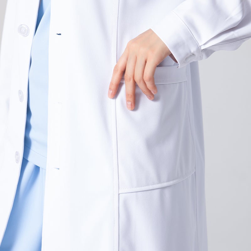 White Coat Work Clothes Long Short Sleeve Women'S Summer Anti-Wrinkle Thickened Doctor Medical Student White Coat Laboratory Clothes Nurse - Image 5