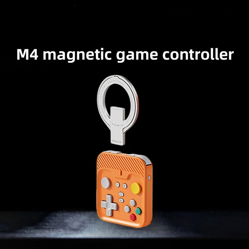 Abxylute M4 Magnetic Gamepad, Bluetooth Game Streaming Emulator, Detachable, Orange - Image 1
