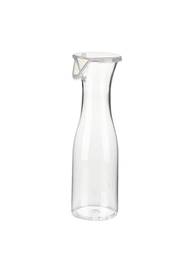 PC Transparent Creative Beverage Pot Beer Jug Shaker Decanter Wine Glass Beverage Cup Juice Pot-Color:Transparent-Capacity:40oz