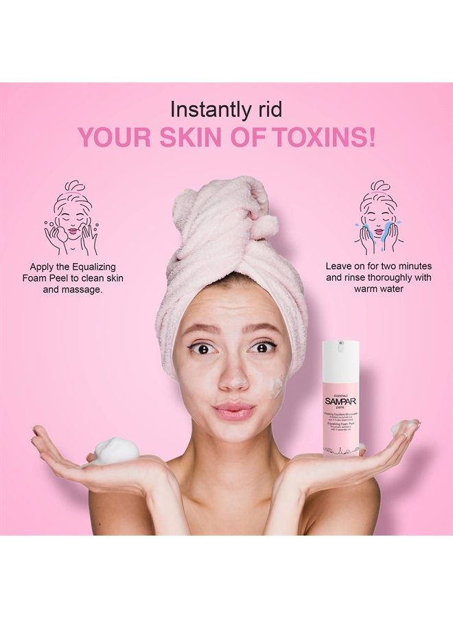 Sampar Equalizing Foam Peel - Face Mask Skin Care - Image 3