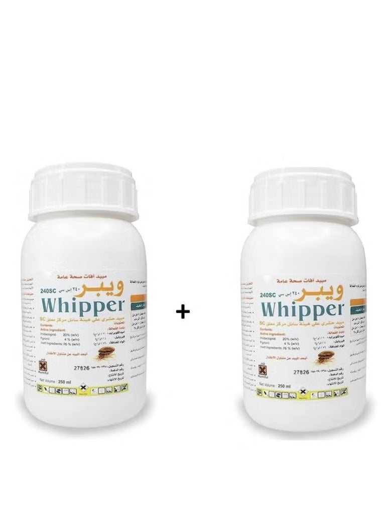 Whipper Liquid Insecticide to Combat Bed Bugs 250 Ml (2Pc) - Image 2