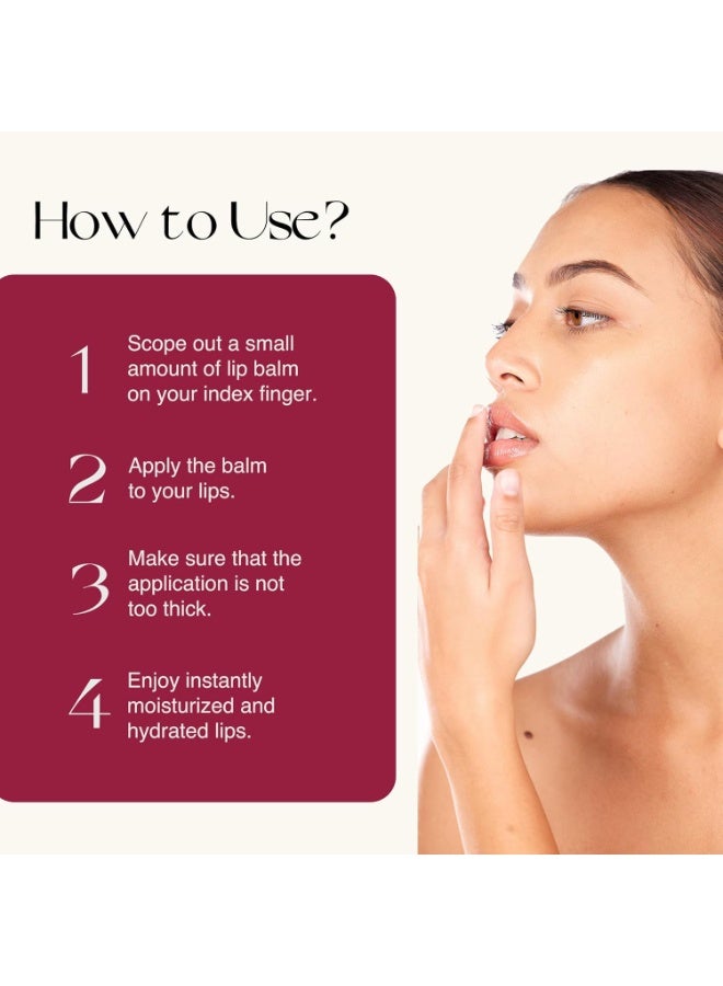 Nourish Mantra Beetroot Blast Lip Balm with SPF/Formulated with Beetroot Extracts, Olive Oil, Shea Butter, Vitamin E, and Avocado Oil/Best for both women and men/ 12gms - Image 5