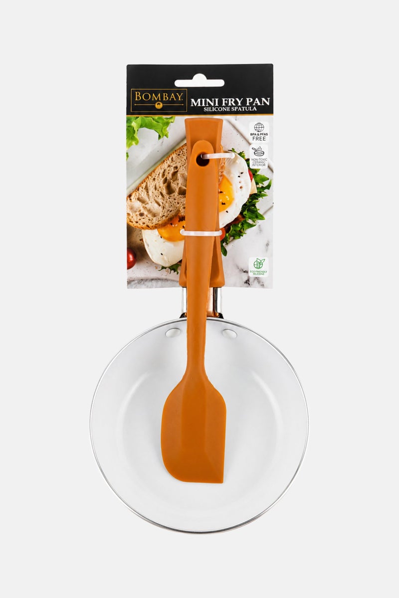 Bombay Mini Fry Pan With Spatula, Rust - Image 1