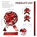 Hollima Big Car Bow Metallic Red 20 Inch Round Shape Present Bows Giant Bow for Cars Decor New Houses Birthday Christmas Wedding Party Large Gift Wrapping - Image 4