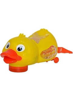 Can Oyuncak Can Toys Can Ali Toys Battery Powered Sound Light Crawling Duck CNL-6666-1  - Image 1
