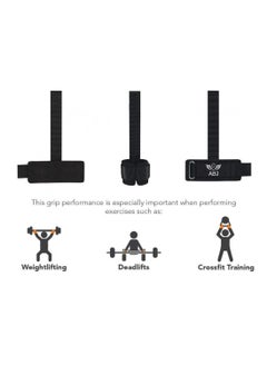 ABJ Premium Padded Wrist Wraps For Ultimate Comfort And Support, Adjustable Brace for Weightlifting ,Powerlifting And Gym Workouts-Secure Wrist Support And Protection-Enhanced Performance And Stability  - Image 4