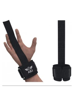 ABJ Premium Padded Wrist Wraps For Ultimate Comfort And Support, Adjustable Brace for Weightlifting ,Powerlifting And Gym Workouts-Secure Wrist Support And Protection-Enhanced Performance And Stability  - Image 2