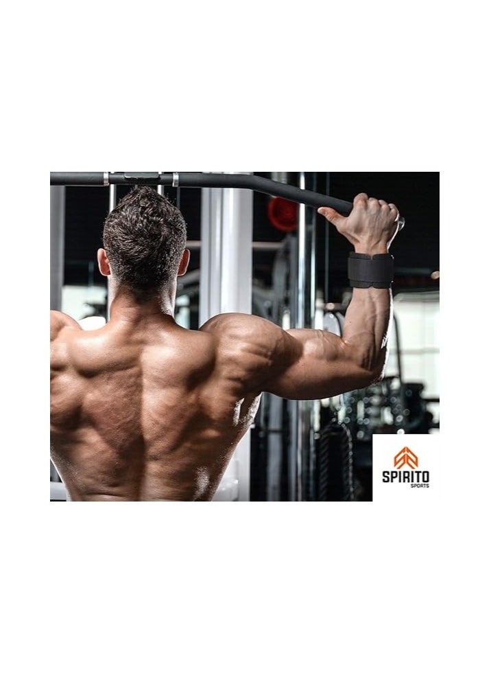 ABJ - Premium Padded Wrist Wraps For Ultimate Comfort And Support, Adjustable Brace for Weightlifting ,Powerlifting And Gym Workouts-Secure Wrist Support And Protection-Enhanced Performance And Stability - Image 1