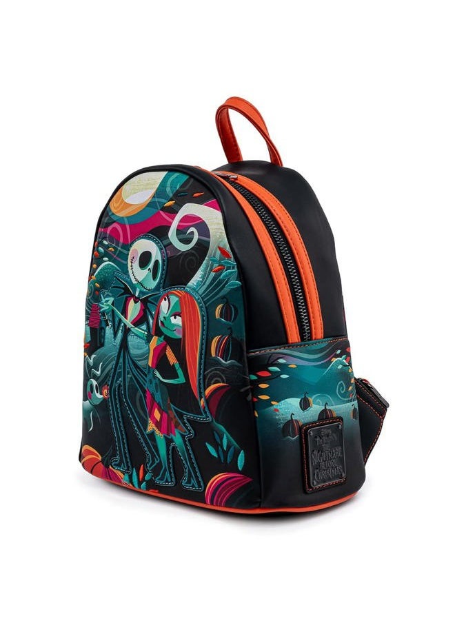 Loungefly - Disney Nightmare Before Christmas Simply Meant To Be Womens Double Strap Shoulder Bag Purse - Image 1