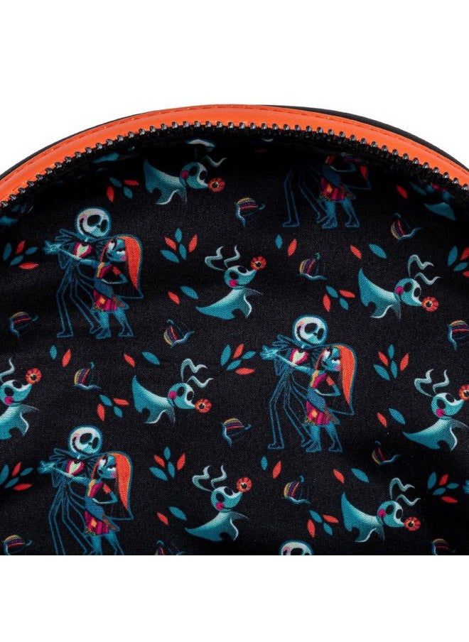 Loungefly - Disney Nightmare Before Christmas Simply Meant To Be Womens Double Strap Shoulder Bag Purse - Image 1