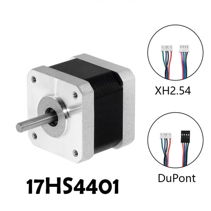 17HS4401 Nema 17 Stepper Motor 42BYGH 4 Lead 1.5A with Dupont Cable for 3D Printer 2 Pcs - Image 4