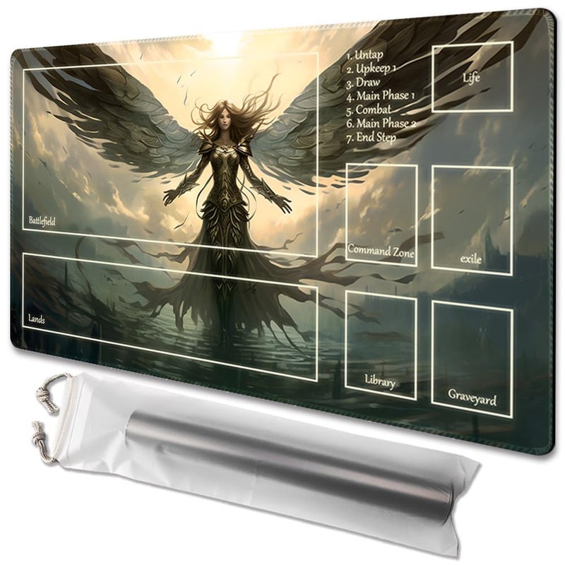 TCGMAT MTG Playmat NonSlip Backing Printing Ideal for Card Game Enthusiasts TCG Playmat MTG1Disaster befallsDeck - Image 3