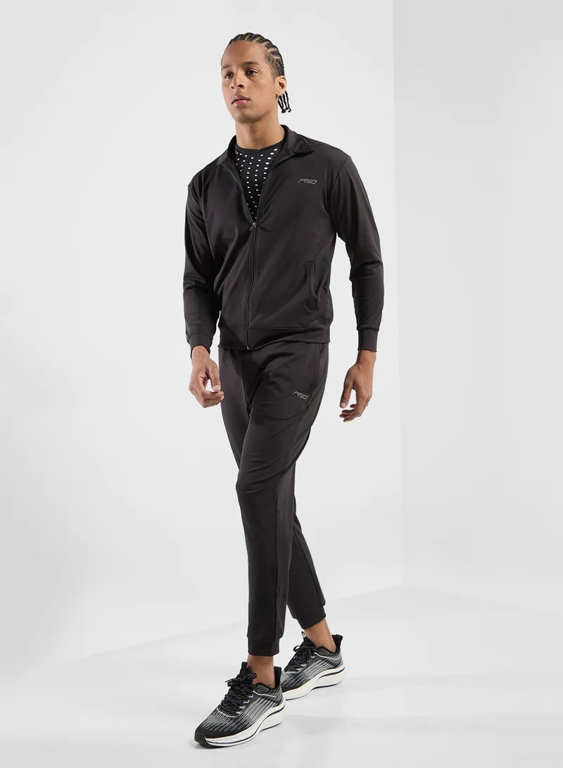 FRWD Zip Crew Neck Sweatshirt And Pant Set