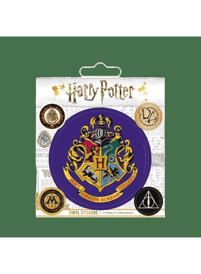 HARRY POTTER - HOGWARTS (VINYL STICKER PACK) By Pyramid