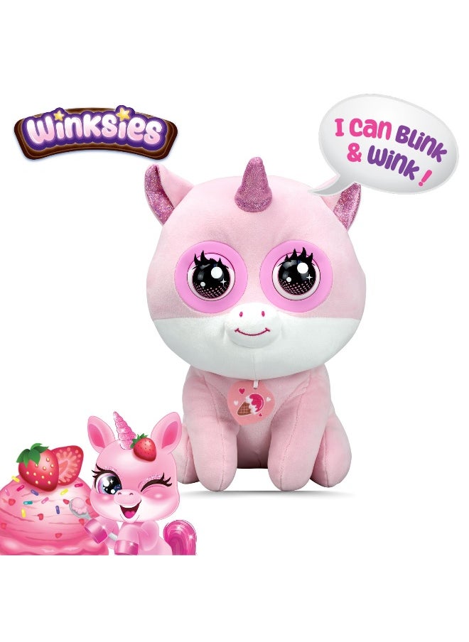 Silverlit Silverlit Winksies Strawberry Unicorn Interactive Plush Toy (30 cm)  - Image 2