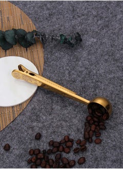 Coffee Spoon With Clip Gold 18x4cm - pzsku/Z4264F21A8139AD47CC37Z/45/_/1721107632/ad11bd45-79a6-4cd5-8f3c-1997c567d8d6