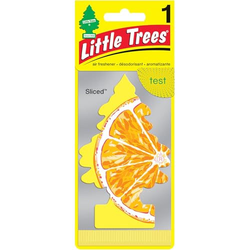 Little Trees Sliced Air Freshener (Pack of 3) | Fresh Citrus Fragrance | Iconic Tree Hanging Design | For Car, Home, Wardrobe | Imported from USA - Image 2